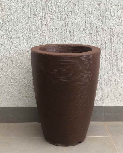 VASO GRAFIATO CONICO 48 FERRUGEM