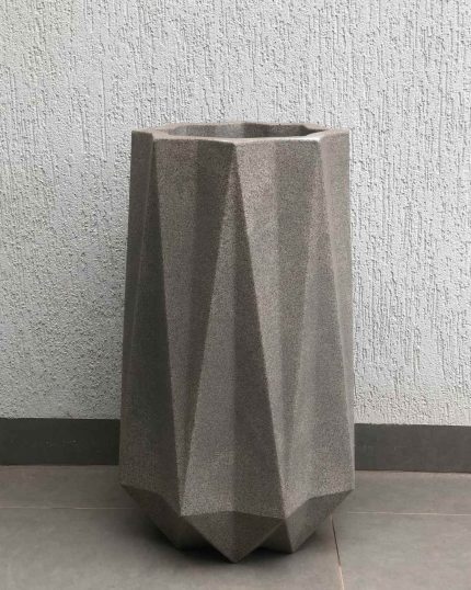 VASO ORIGAMI 70 GRANITO