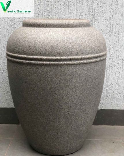 VASO PERSA REDONDO 62 GRANITO
