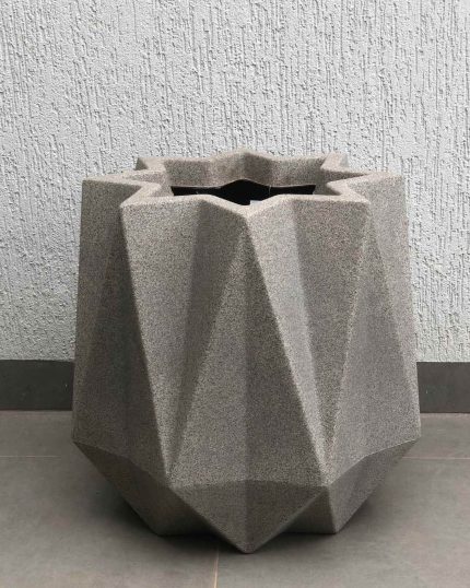 VASO ORIGAMI 51 GRANITO