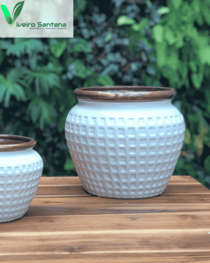 VASO EGITO G OFF WHITE PT 17
