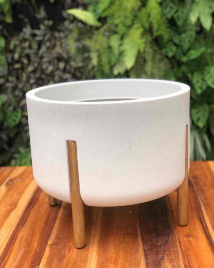 VASO CILINDRICO DECORE 44 OFF WHITE