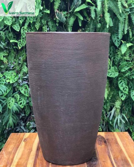VASO GRAFIATO CONICO 85 FERRUGEM