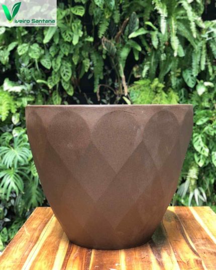 VASO SAFIRA REDONDO 60 FERRUGEM