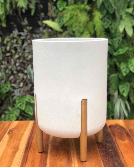 VASO CILINDRICO DECORE34 OFF WHITE