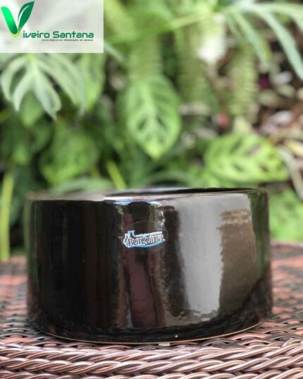 VASO L FLORALIS PRETO P
