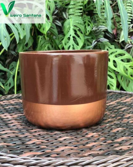 VASO TABACO/BRONZE PT 15